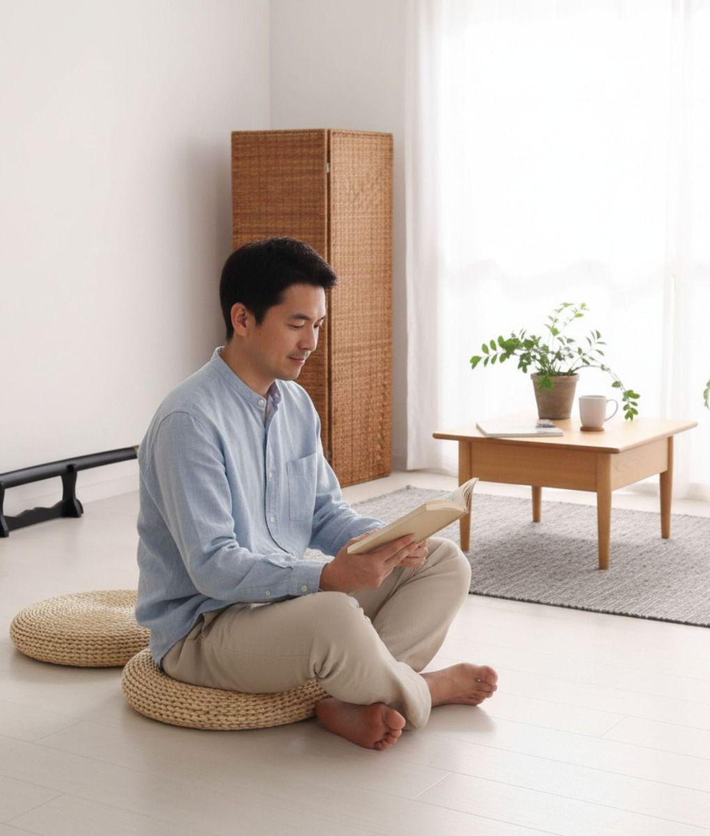 Cojín Decorativo Redondo Relajación Adorno Hogar Jhn-4