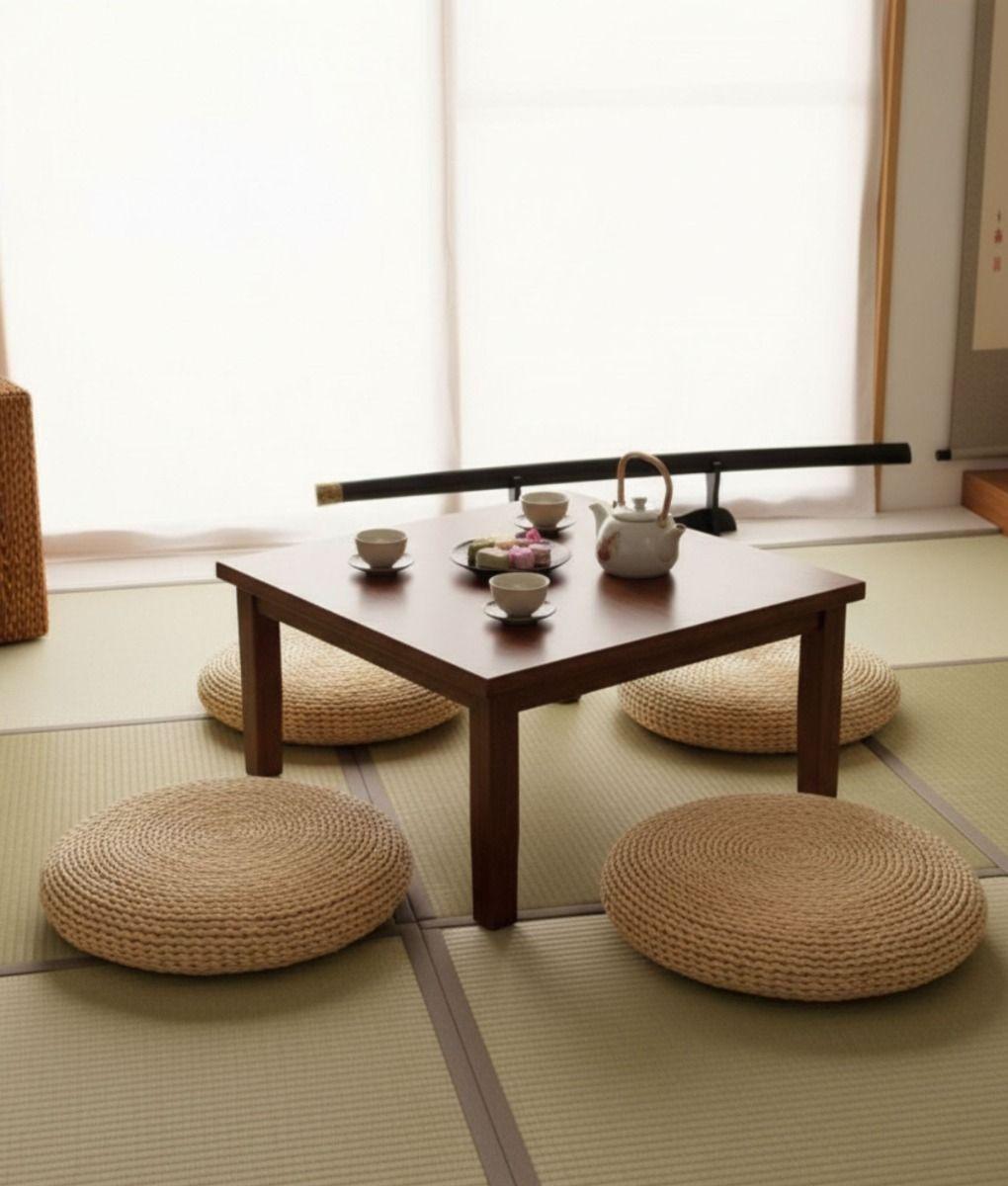 Cojín Decorativo Redondo Relajación Adorno Hogar Jhn-5