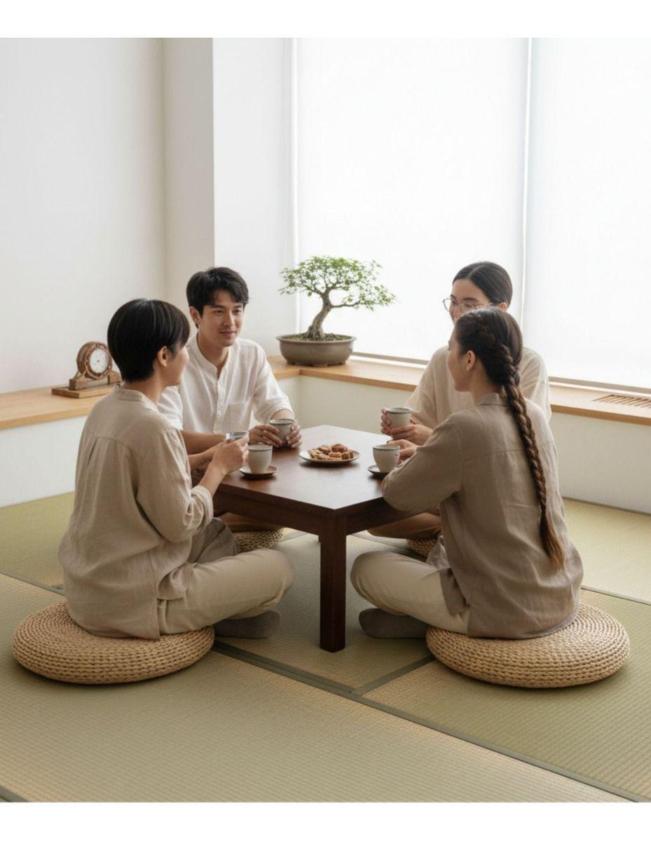 Cojín Decorativo Redondo Relajación Adorno Hogar Jhn-6