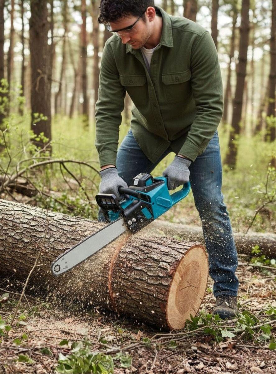 Motosierra Inalámbrica Alto Rendimiento Ergonómica Jhn-4