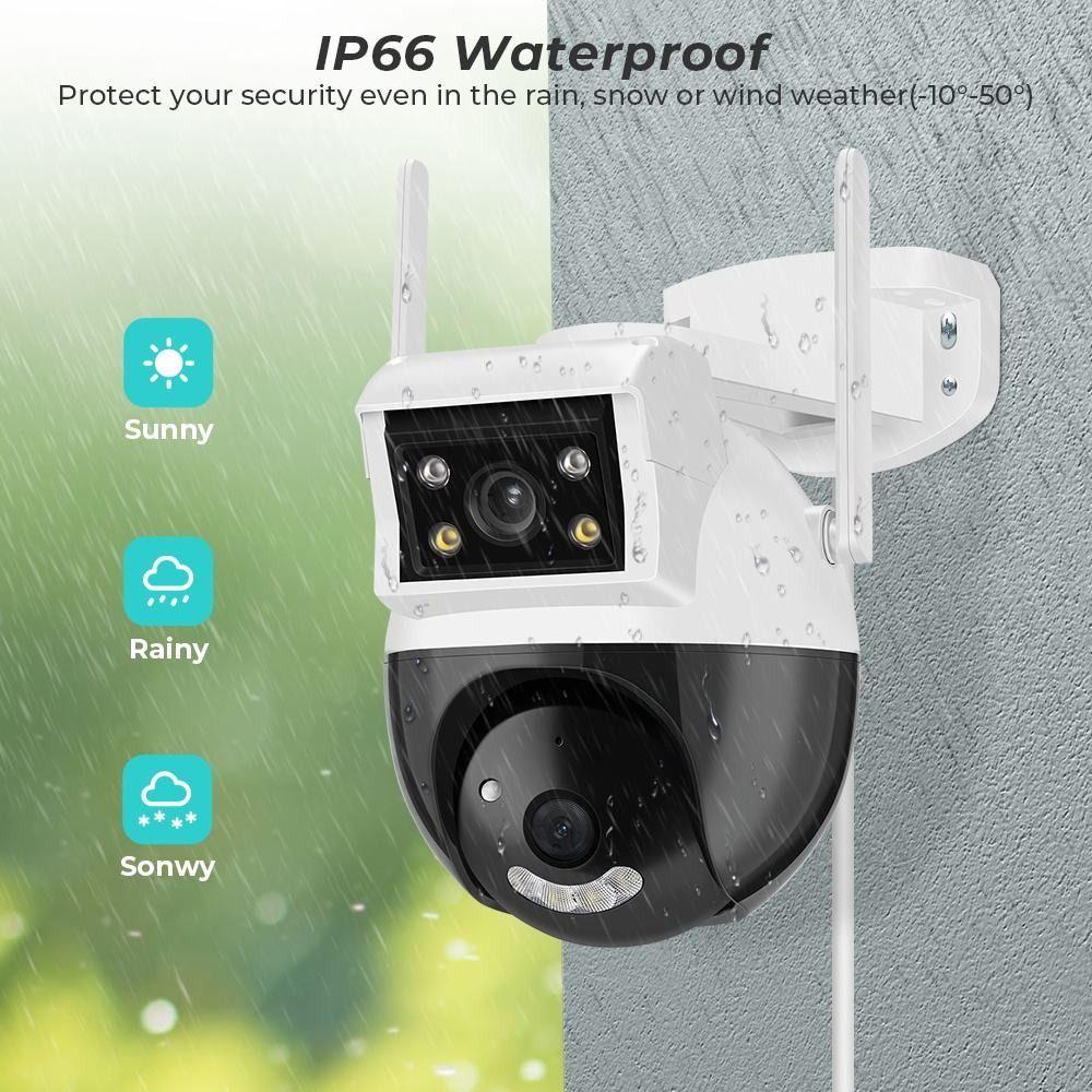 Camara Seguridad FIVEONE Doble Lente Wifi Hogar Interior Lau-3