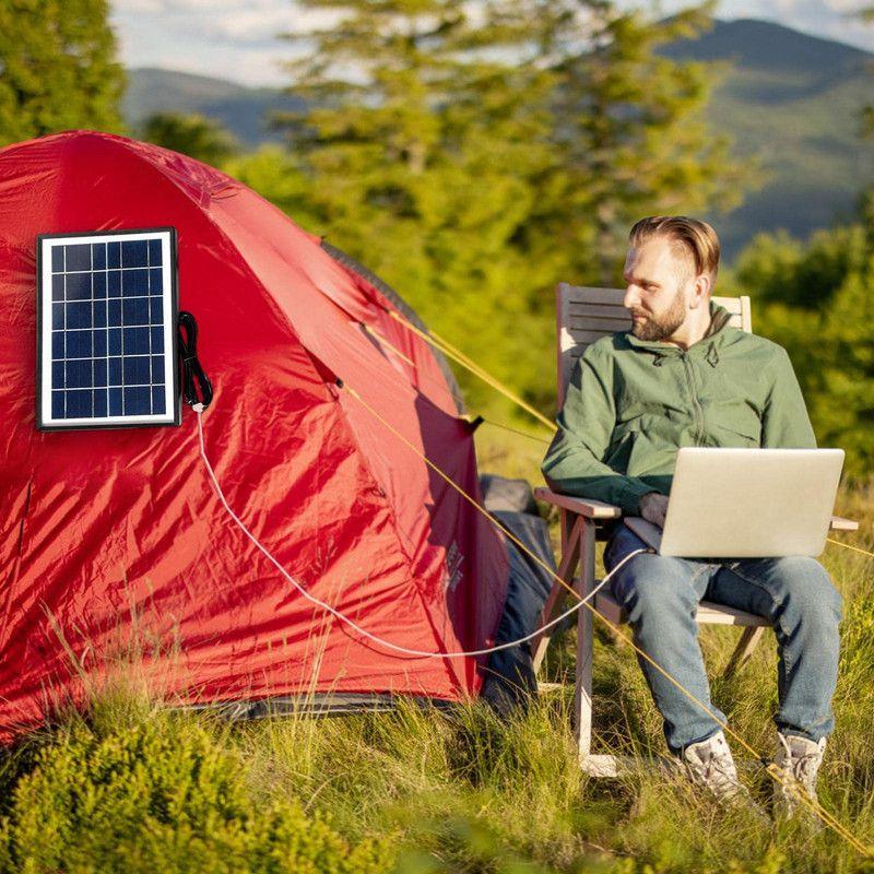 Panel Solar Cargador Ligero Portatil Impermeable Lau-5