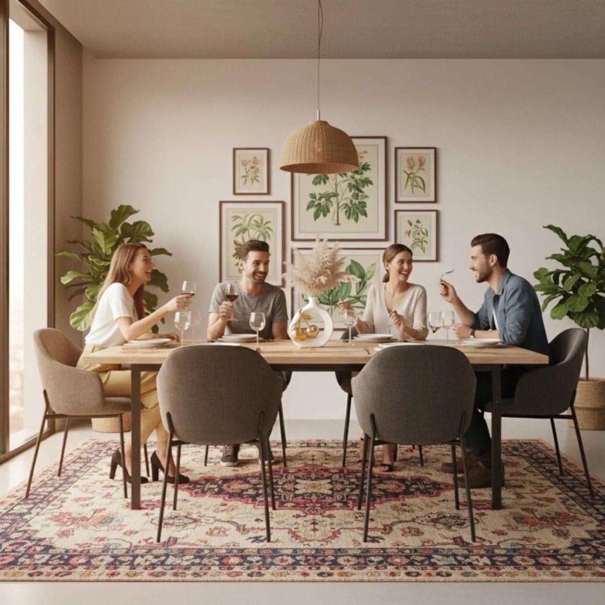 Florero Decorativo Jarrón Adorno Diseño Motivo Orgánico Jhn-4