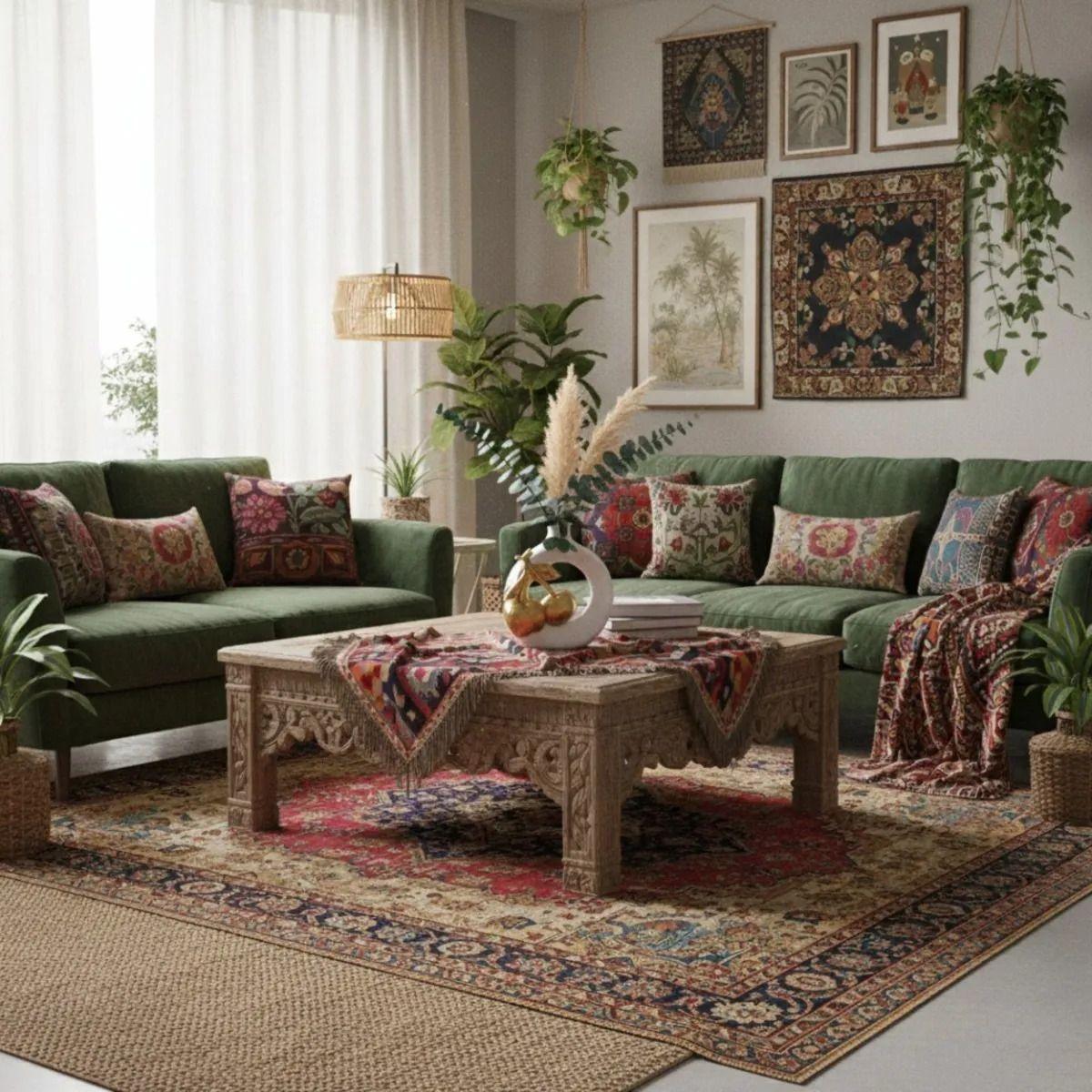 Florero Decorativo Jarrón Adorno Diseño Motivo Orgánico Jhn-7