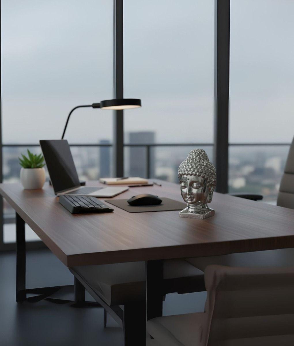 Figura Decorativa Adorno Cabeza Buda Hogar Jhn-9