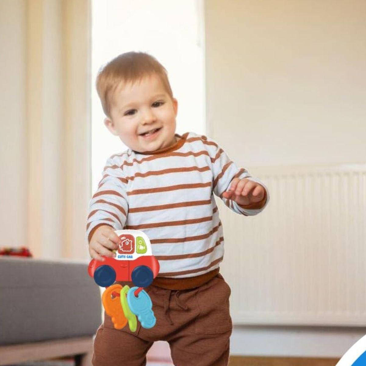 JUGUETE SONAJERO DENTICION TIPO LLAVES PARA BEBE LAU-5