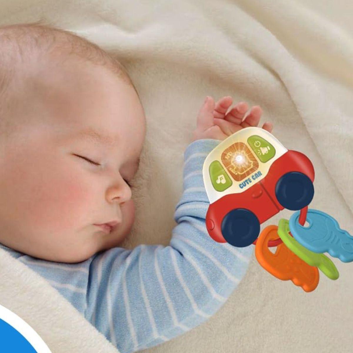 JUGUETE SONAJERO DENTICION TIPO LLAVES PARA BEBE LAU-6