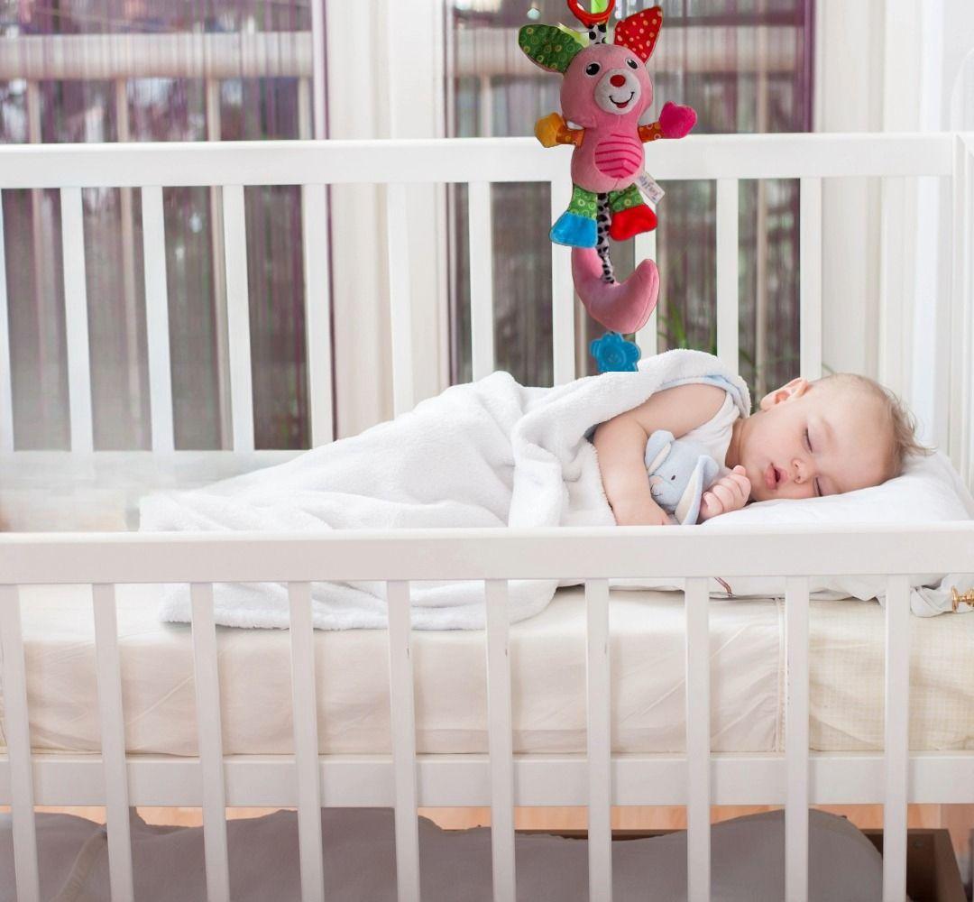 Sonajero Colgante Movil Diseño Conejito Bebe 3-M Cuna Lau-6