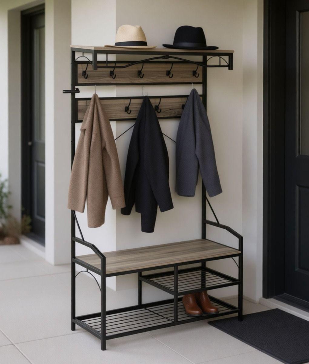 Perchero Multifuncional Decorativo Organizador Múltiple Jhn-6