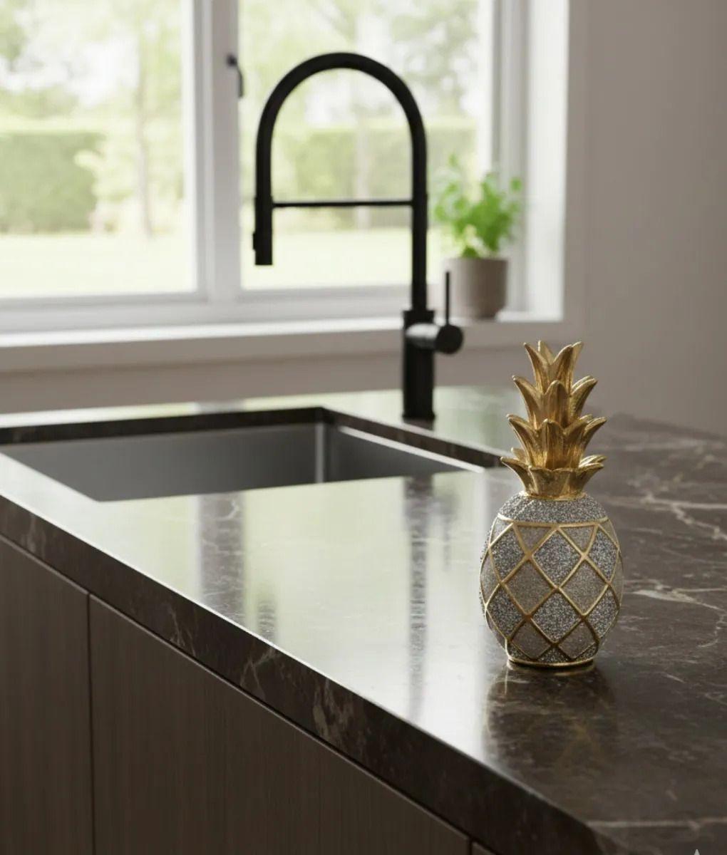 Figura Decorativa Piña Estatua Moderna Adorno Hogar Jhn-8