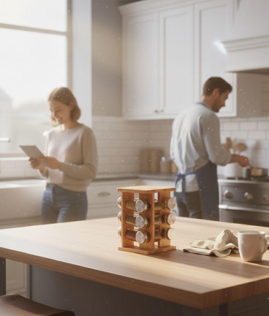 Especiero Organizador Decorativo Almacenamiento Elegante Jhn-3