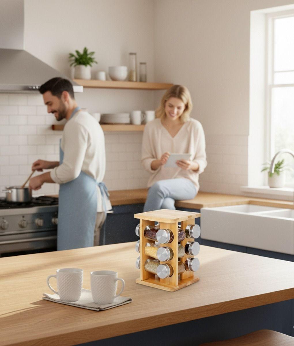 Especiero Organizador Decorativo Almacenamiento Elegante Jhn-5