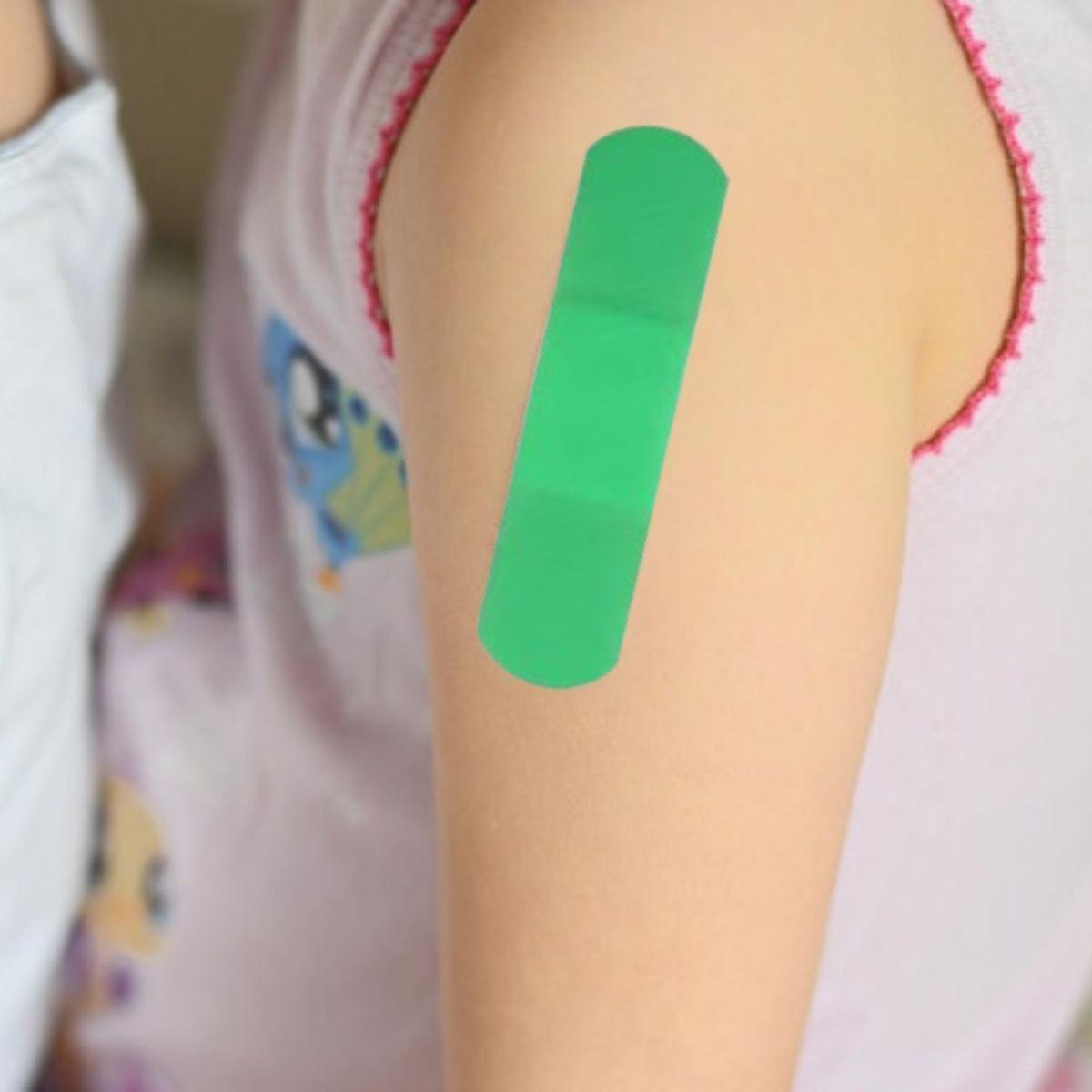 PACK 5 PARCHES CURITAS INFANTIL HERIDAS COLORES LAU-3