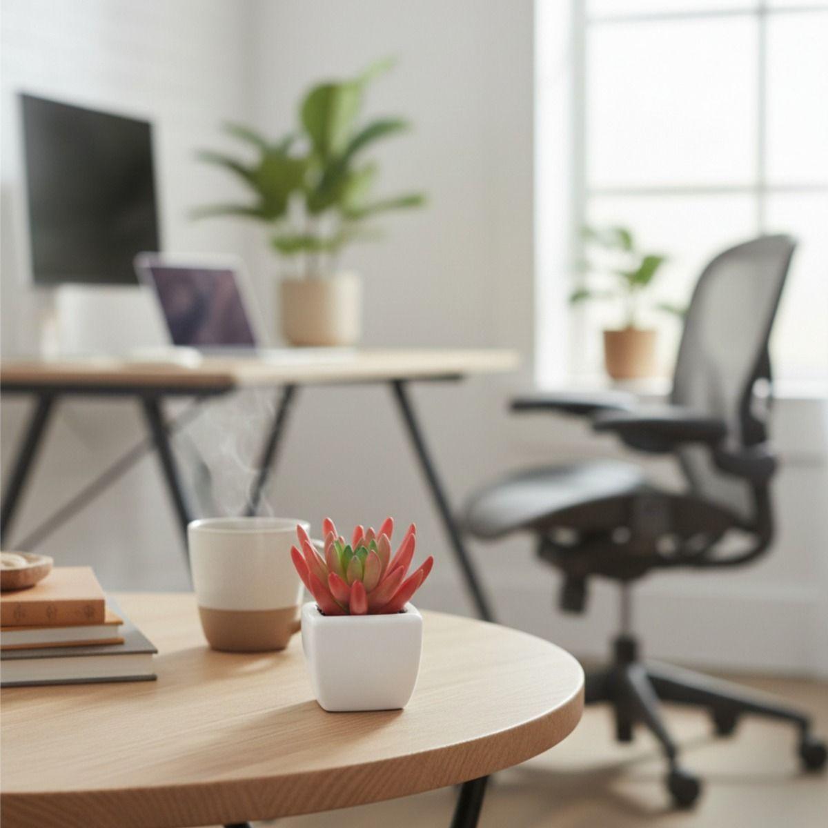 Set 2 Planta Artificial Decorativa Mini Suculenta Adorno Jhn-8