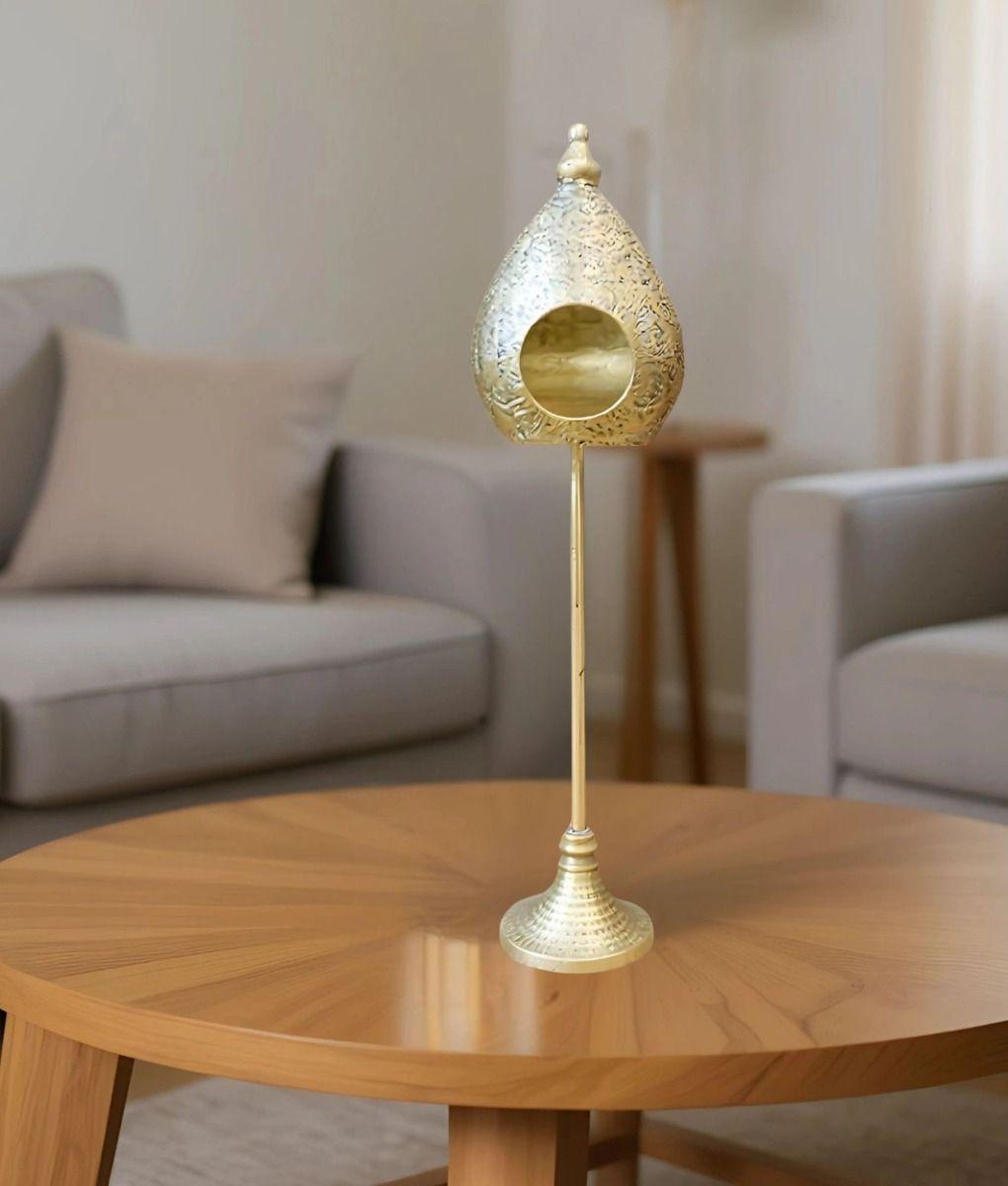 Portavelas Decorativo Forma Nido Romántico Vintage Jhn-6