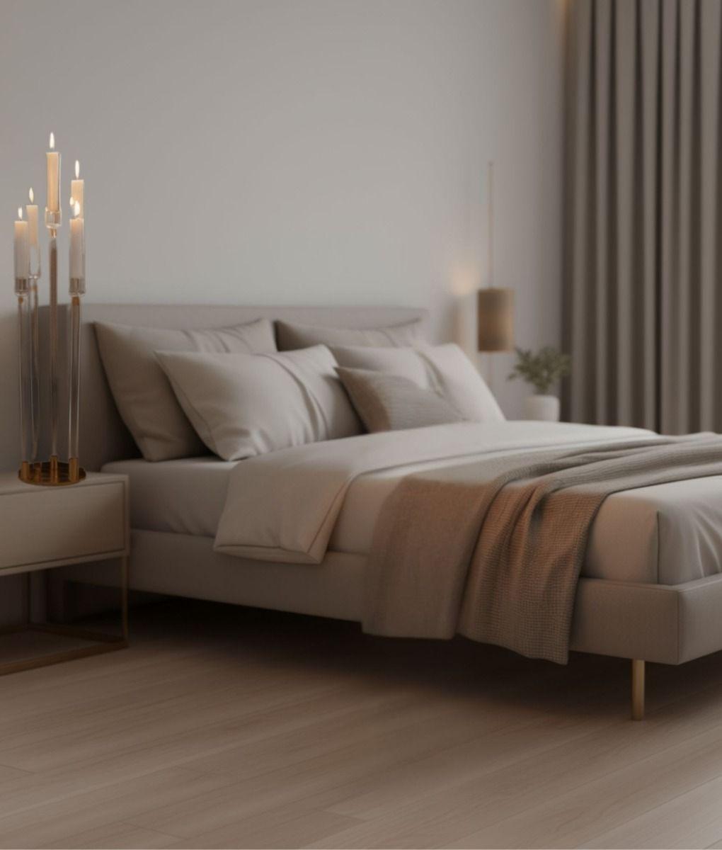 Portavelas Decorativo Funcional Moderno Piso Mesa Adorno Jhn-6