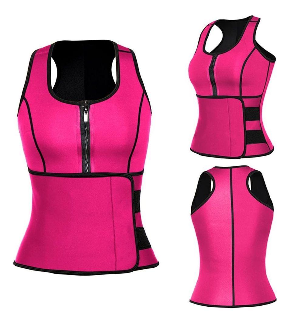 FAJA REDUCTORA AJUSTABLE EFECTO SAUNA TERMICA GYM LAU-0