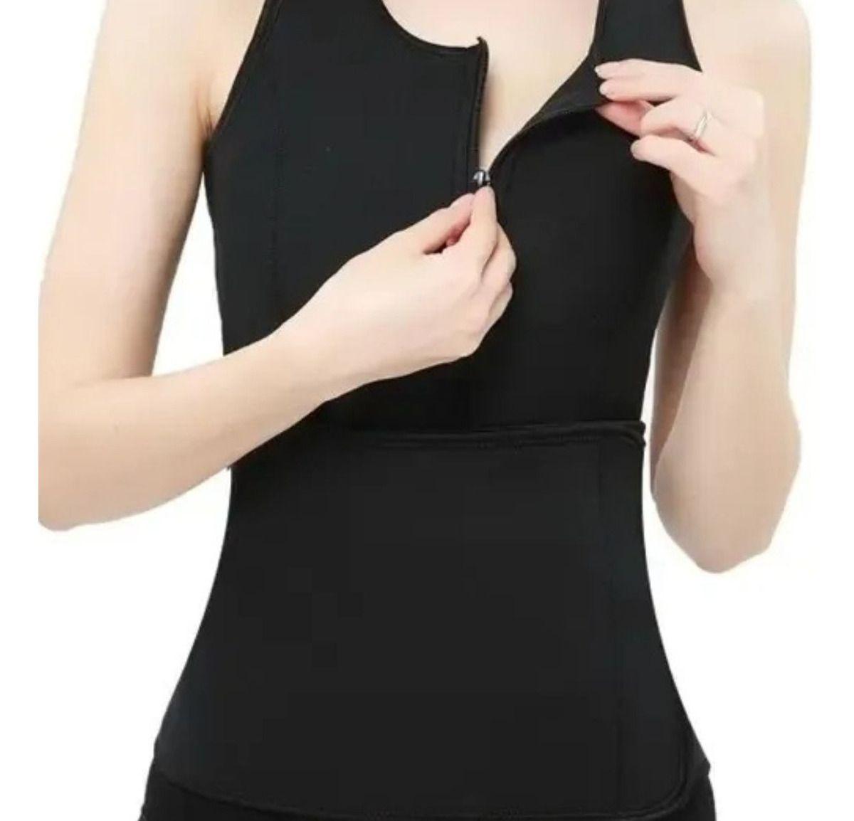 FAJA REDUCTORA AJUSTABLE EFECTO SAUNA TERMICA GYM LAU-5