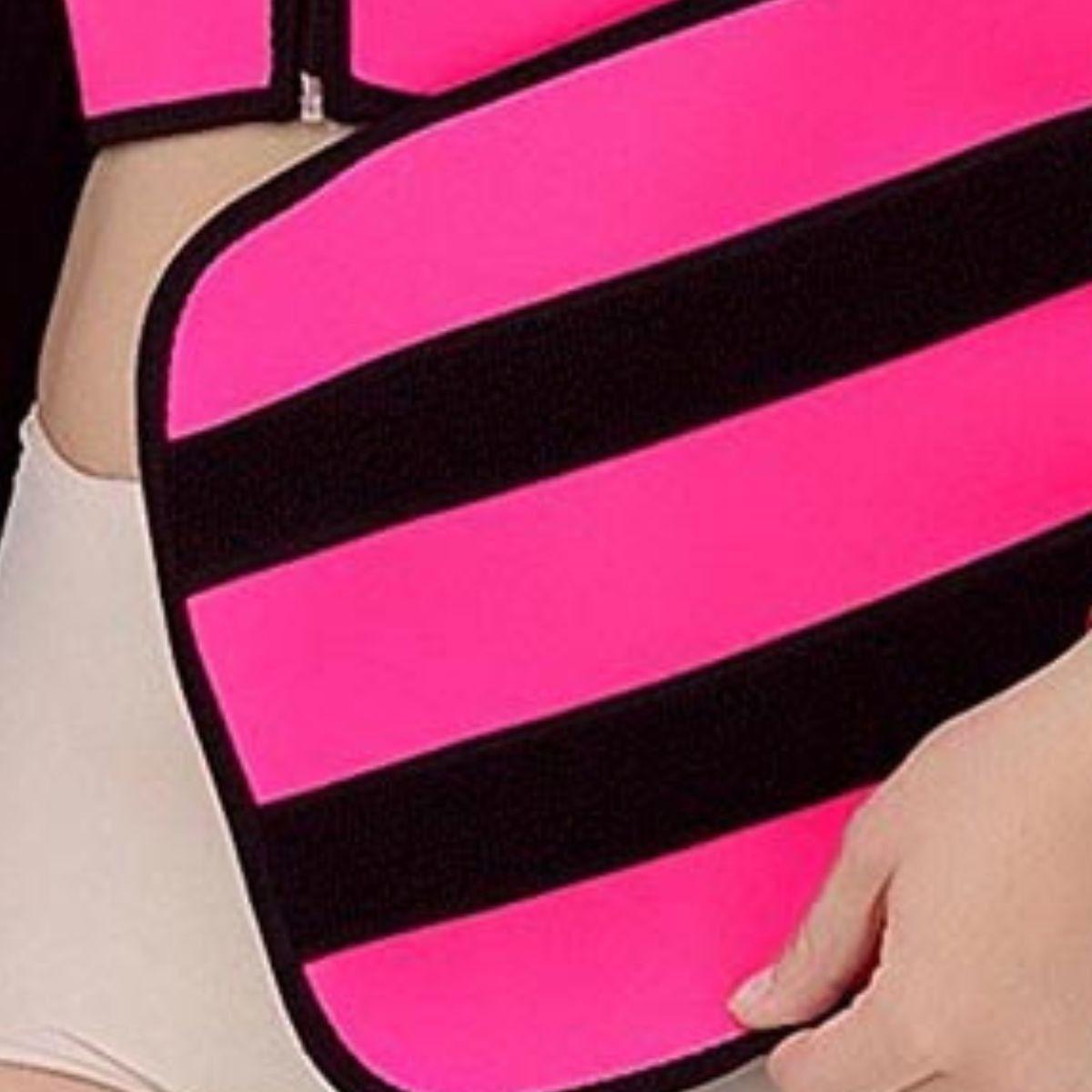 FAJA REDUCTORA AJUSTABLE EFECTO SAUNA TERMICA GYM LAU-8