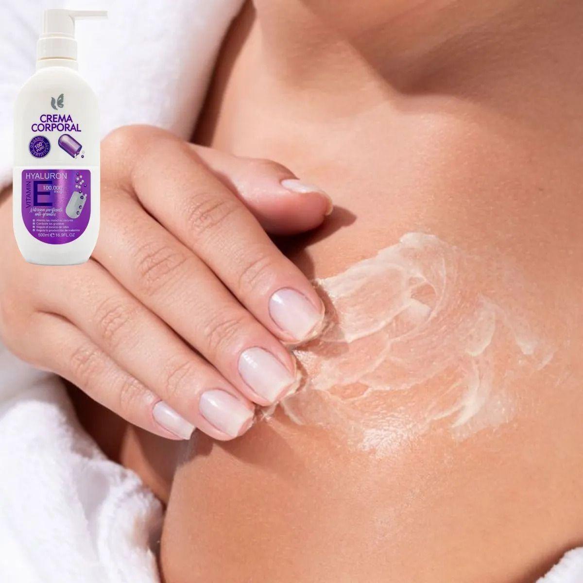 SET 2 CREMAS CORPORAL VITAMINA E HIDRATA TODO TIPO PIEL LAU-2
