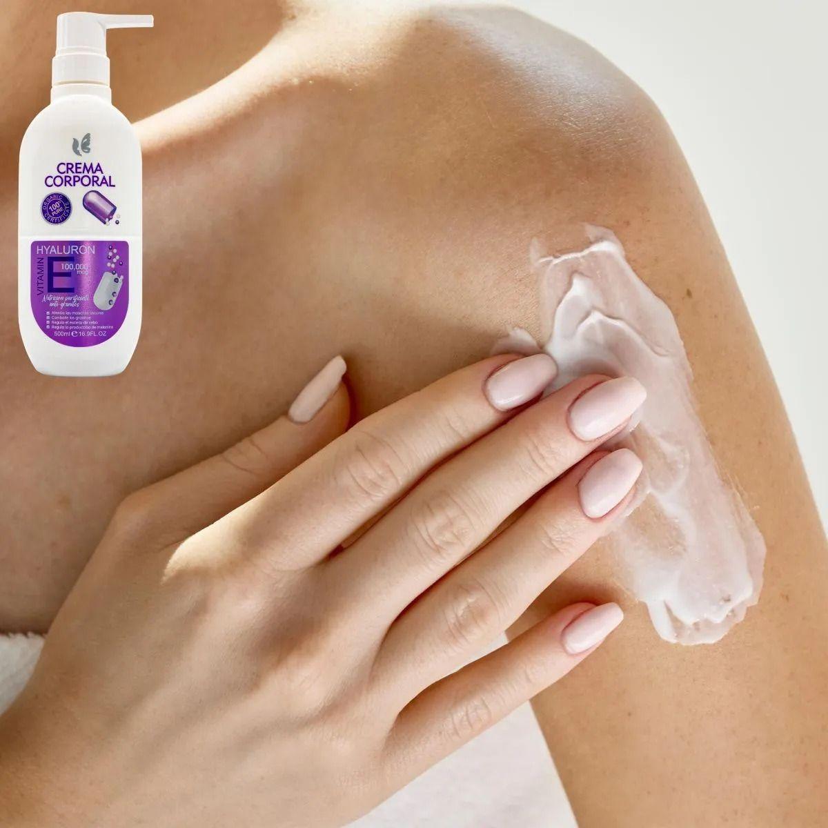 SET 2 CREMAS CORPORAL VITAMINA E HIDRATA TODO TIPO PIEL LAU-8
