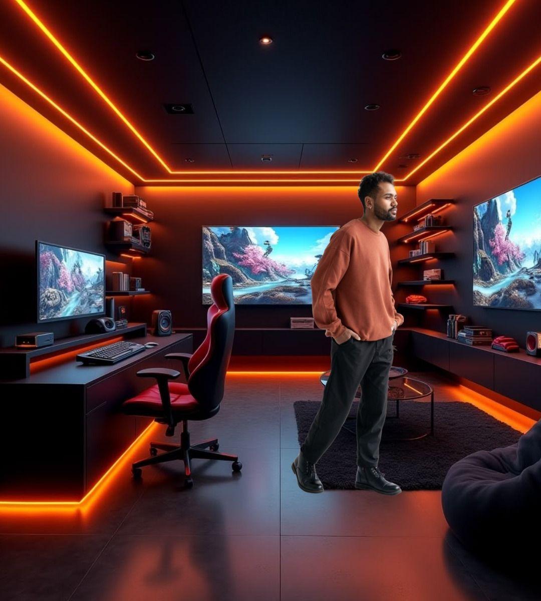 Cinta De Neón Impermeable Flexible Luces LED Colores 5m Jhn-6