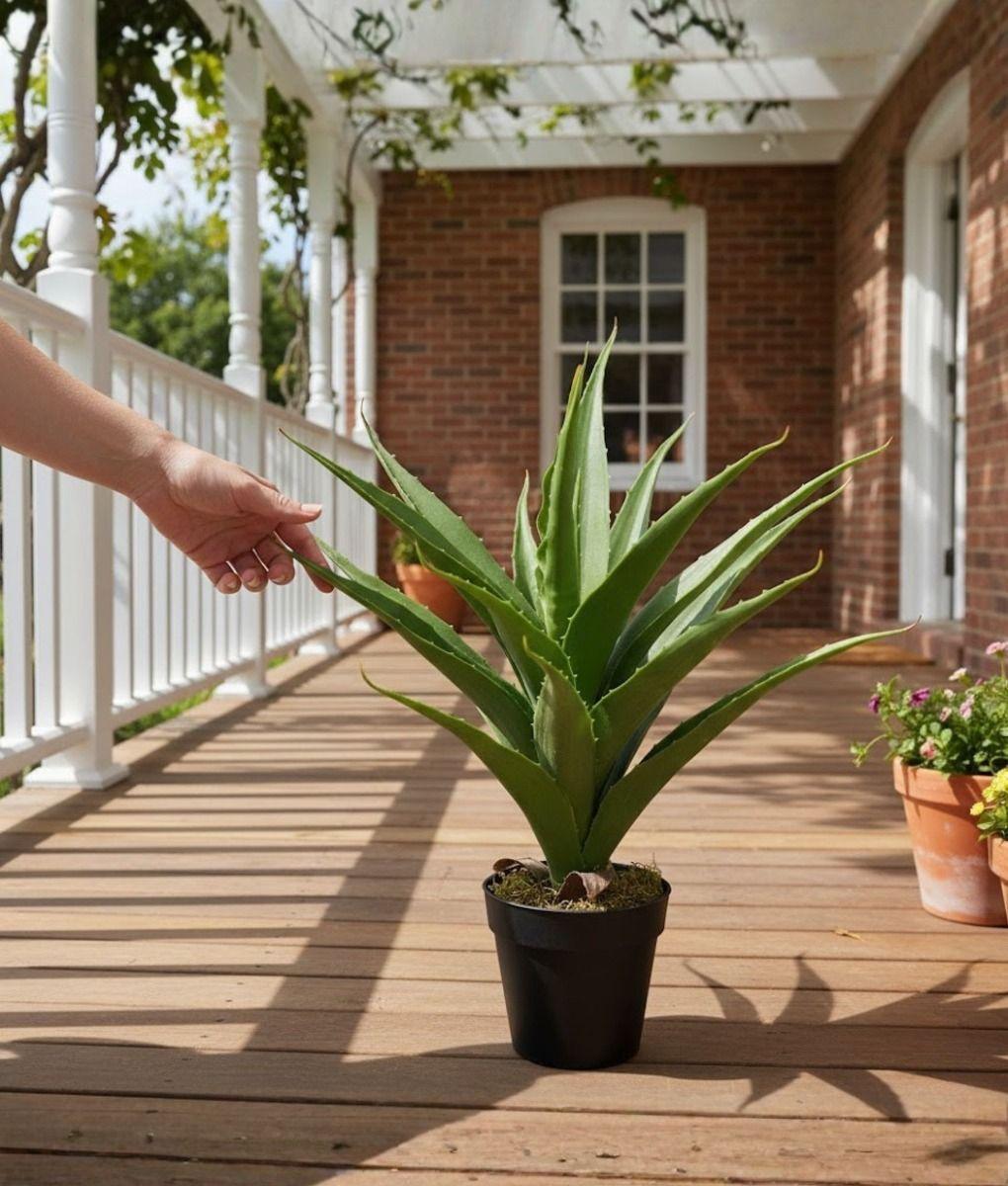 Planta Artificial Decorativa Estilizada Elegante Adorno Jhn-3