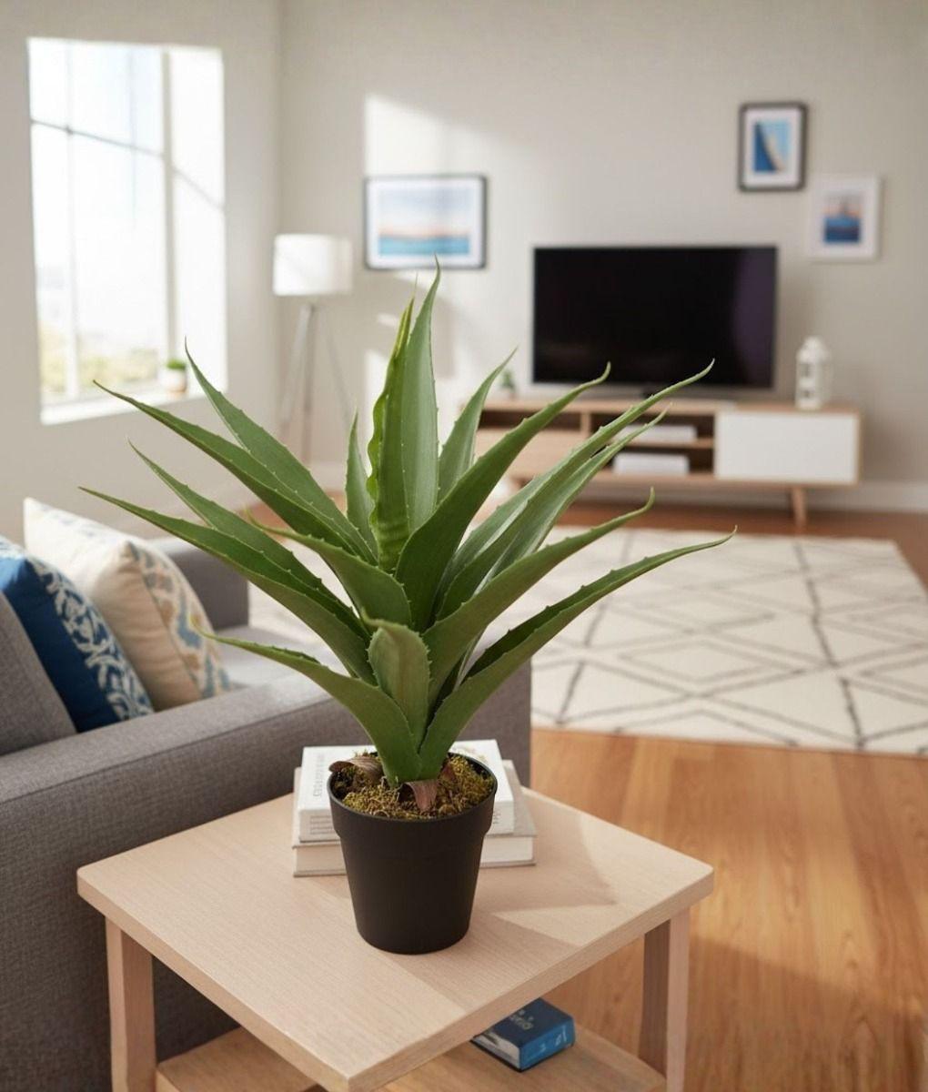 Planta Artificial Decorativa Estilizada Elegante Adorno Jhn-6