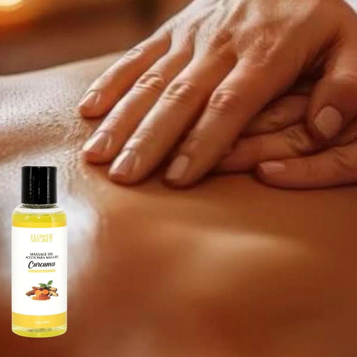 SET 3 ACEITES PARA MASAJES DE CURCUMA 100 ML NUTRE CALMA LAU-1