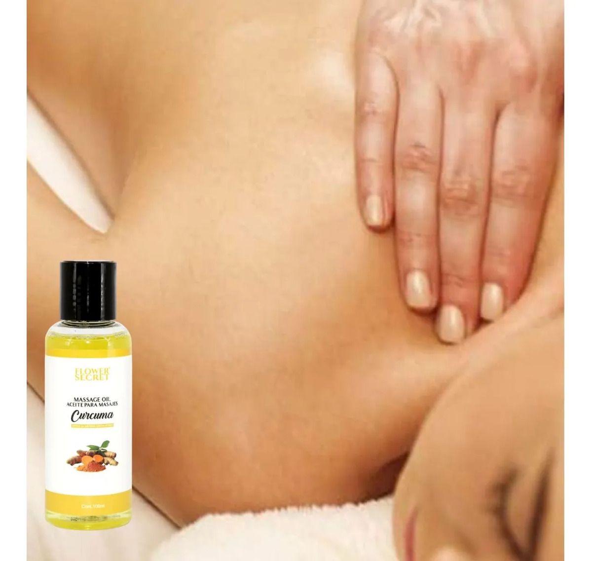 SET 3 ACEITES PARA MASAJES DE CURCUMA 100 ML NUTRE CALMA LAU-3