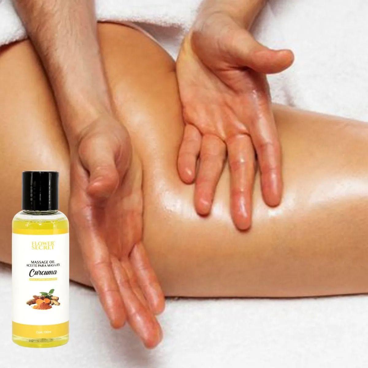SET 3 ACEITES PARA MASAJES DE CURCUMA 100 ML NUTRE CALMA LAU-4