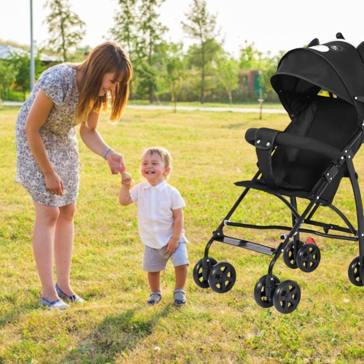 CARRITO COCHE DE MANO PASEO PLEGABLE ULTRALIGERO BEBE LAU-8