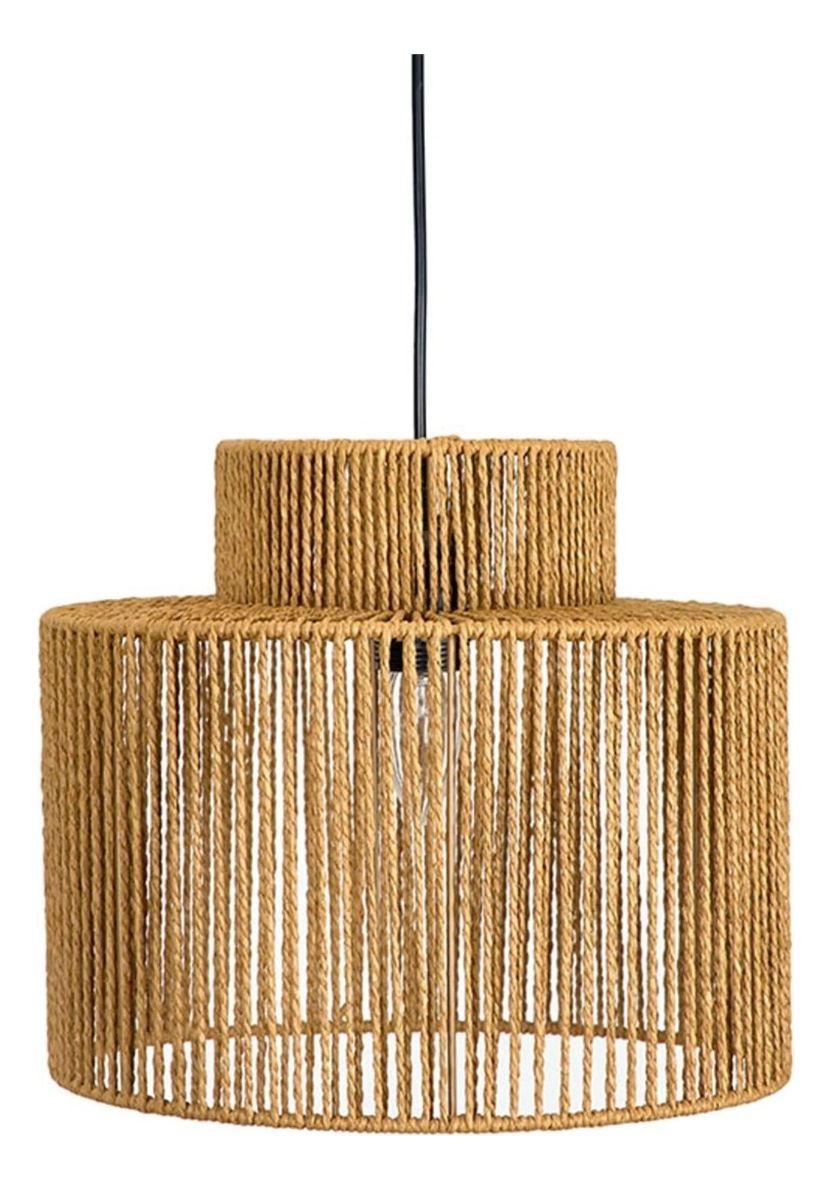Lámpara Colgante Moderna Nórdica Cuerda Tejido Retro Jhn-2