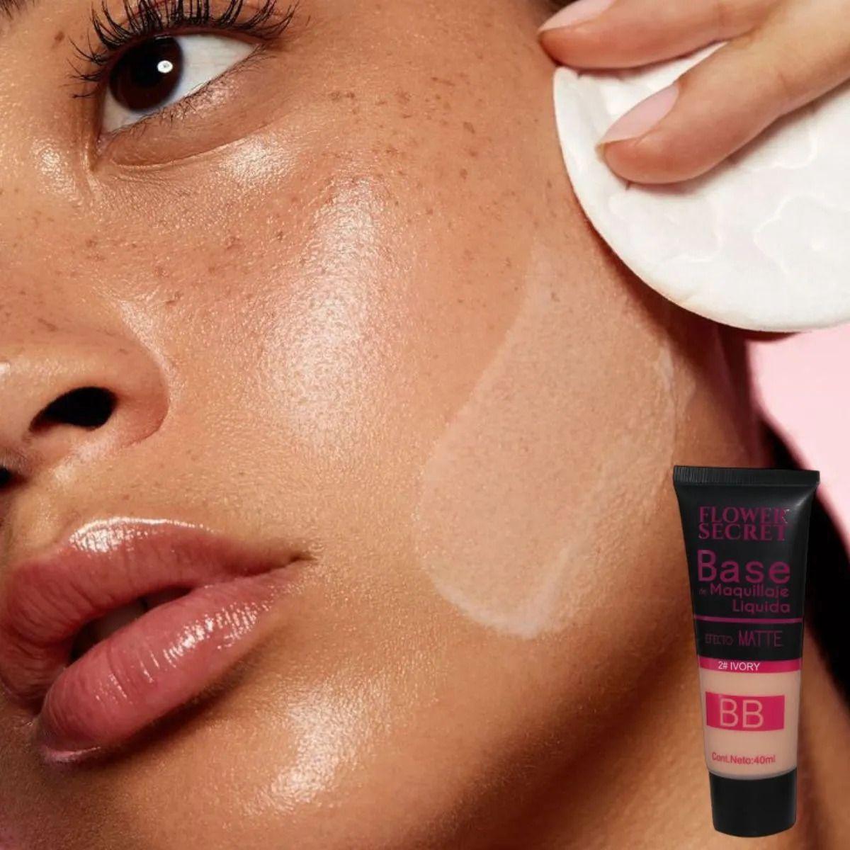 PACK 4 BASES DE MAQUILLAJE LIQUIDA EFECTO MATE 40ML LAU -9