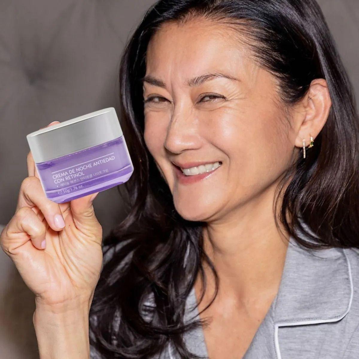 Crema Noche Antiedad Retinol Puro Reparación Facial ALJ-3