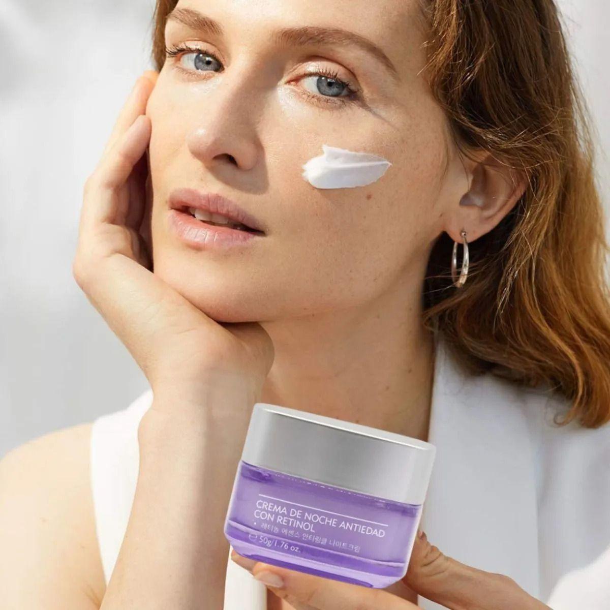 Crema Noche Antiedad Retinol Puro Reparación Facial ALJ-5