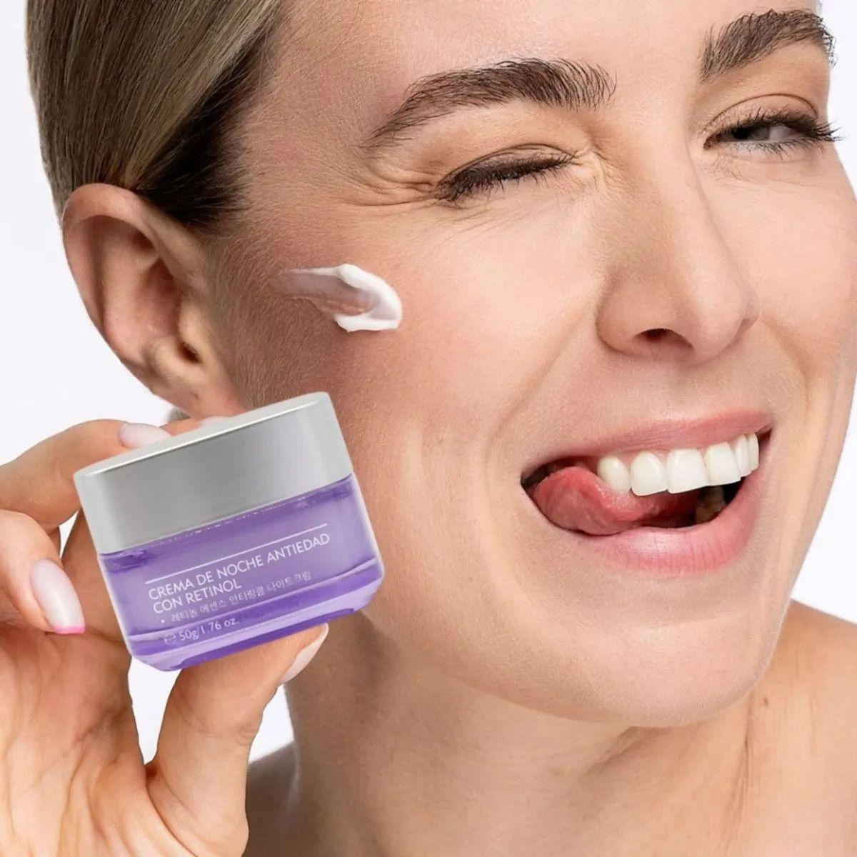 Crema Noche Antiedad Retinol Puro Reparación Facial ALJ-6