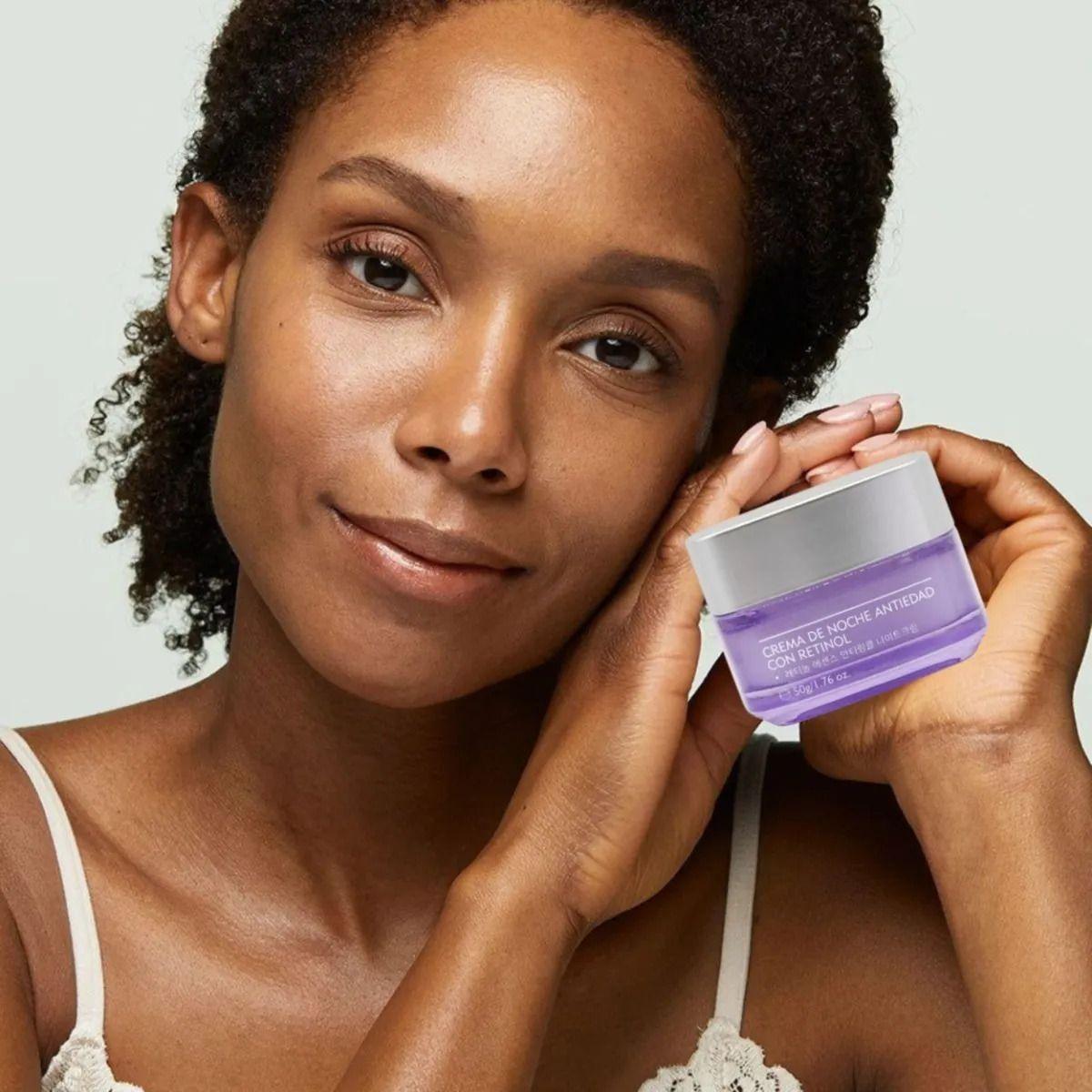 Crema Noche Antiedad Retinol Puro Reparación Facial ALJ-8
