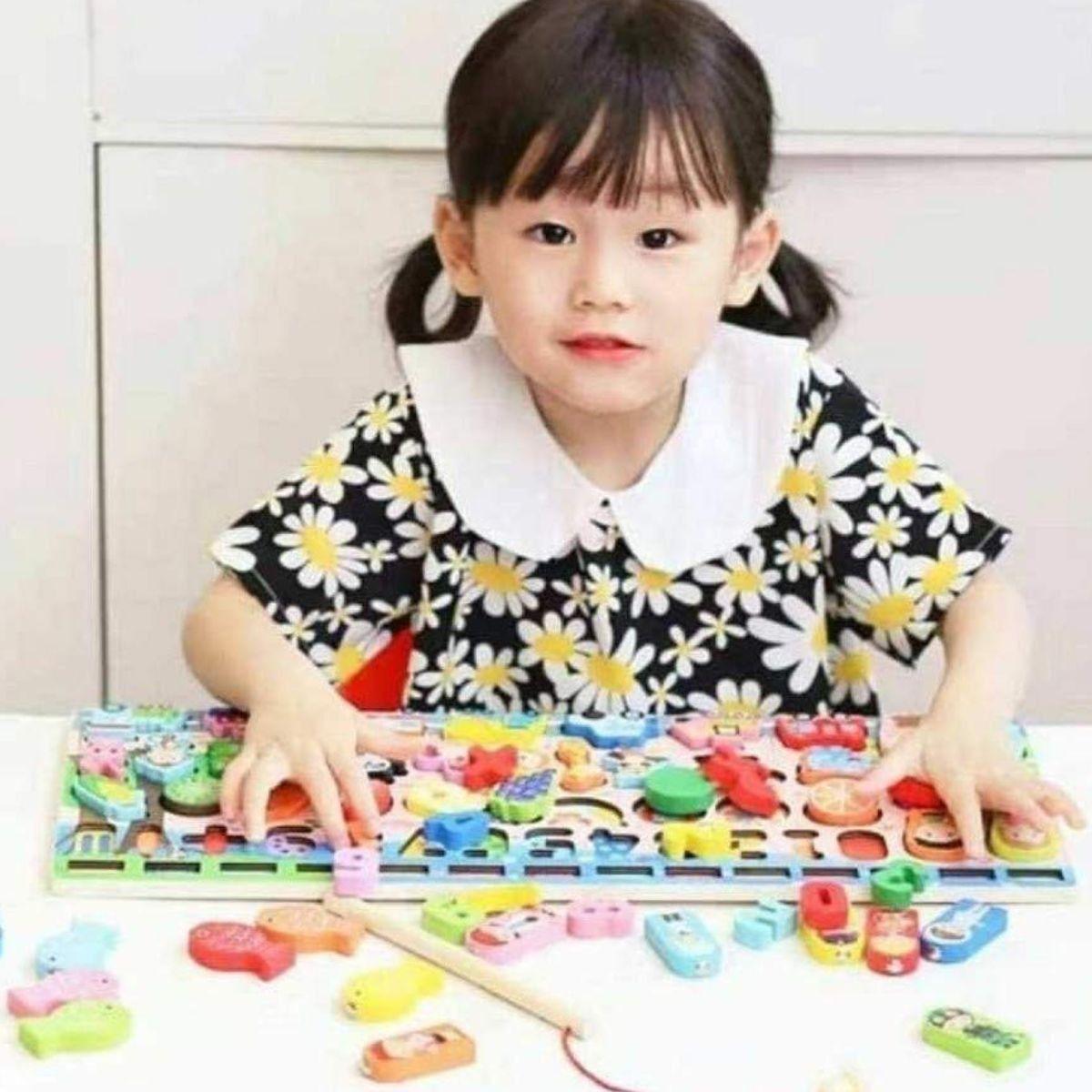 JUGUETE ROMPECABEZA CLASIFICACION APRENDIZAJE PARA NIÑOS LAU-6