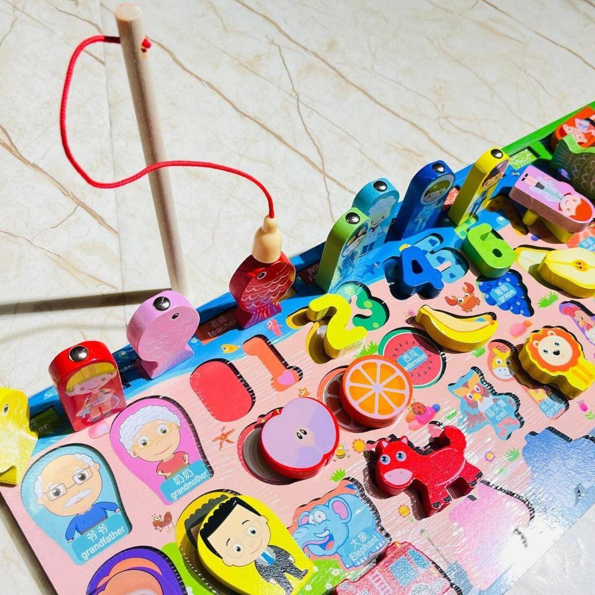 JUGUETE ROMPECABEZA CLASIFICACION APRENDIZAJE PARA NIÑOS LAU-9