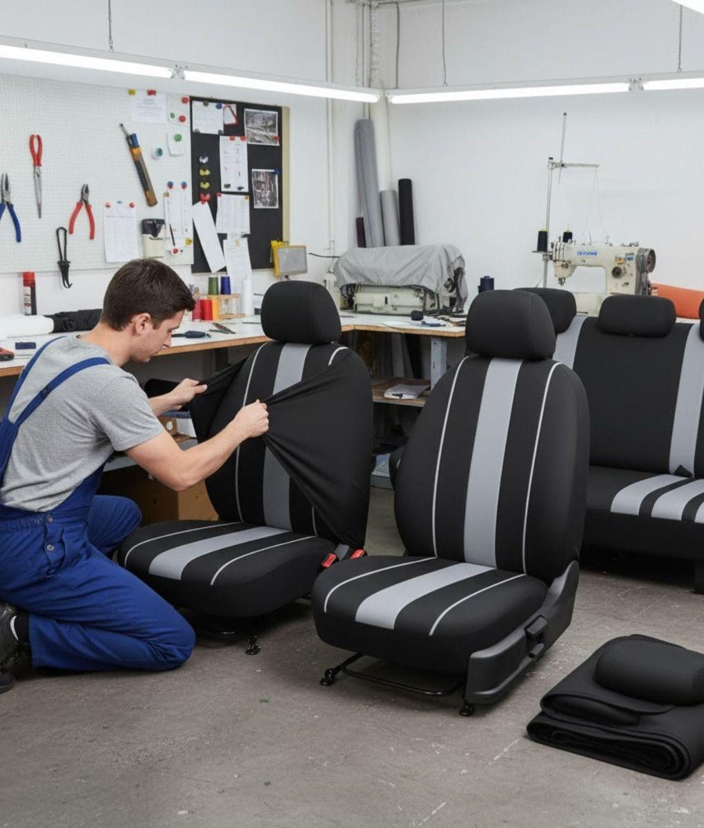 Cubre Asientos Fundas Cuidado Auto Protectoras Varios Jhn-4