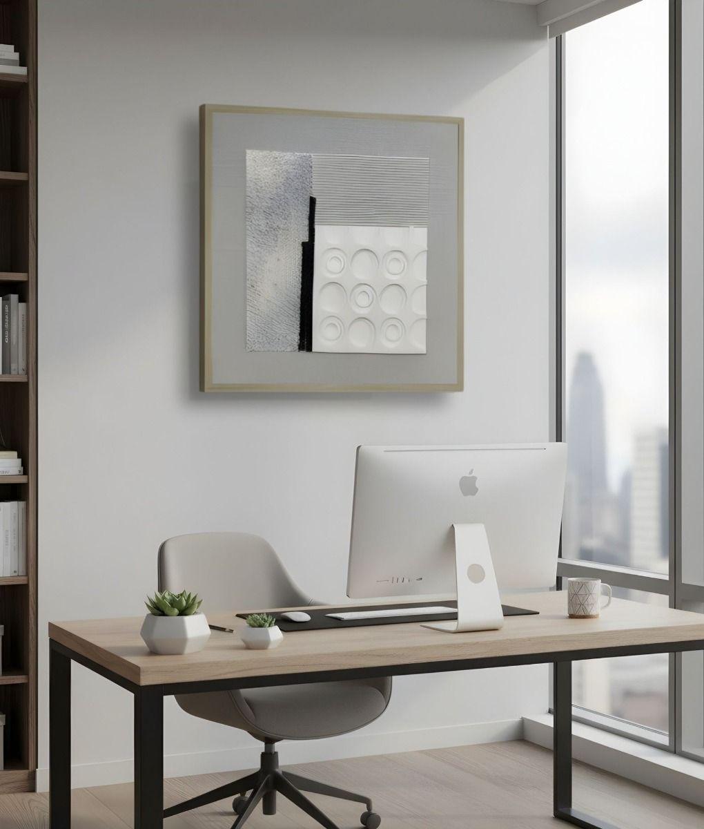 Cuadro Decorativo Abstracto Patrones Geométricos Adorno Jhn-5