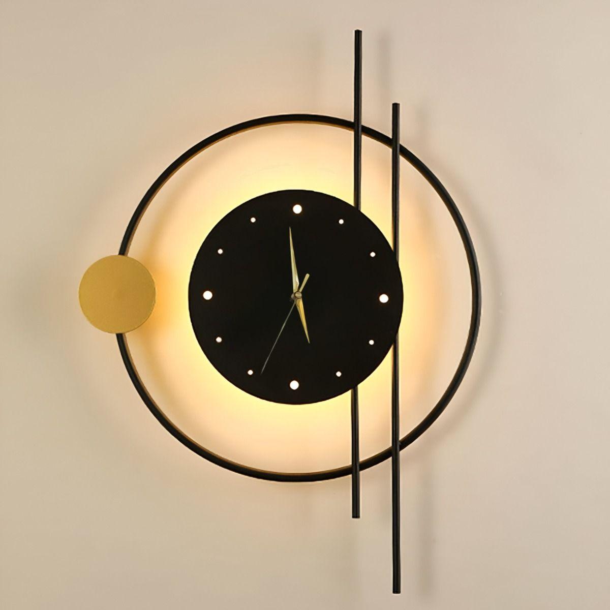 Reloj Pared Moderno LED Silencioso Decorativo Jhn-9