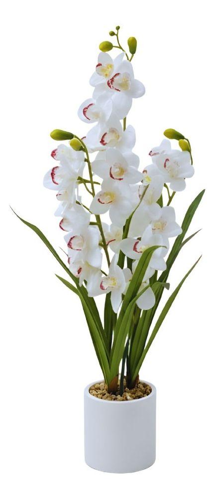 Planta Artificial Decorativa Orquídea Elegante Adorno Jhn-0