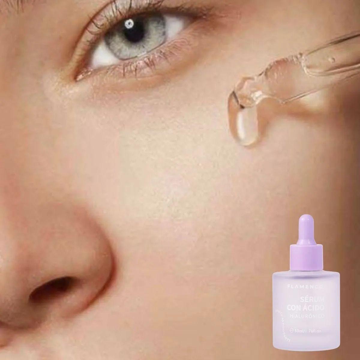 SERUM FACIAL DE ACIDO HIALURONICO HIDRATA REVITALIZA LAU-4