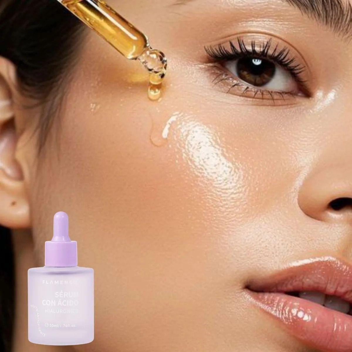 SERUM FACIAL DE ACIDO HIALURONICO HIDRATA REVITALIZA LAU-6