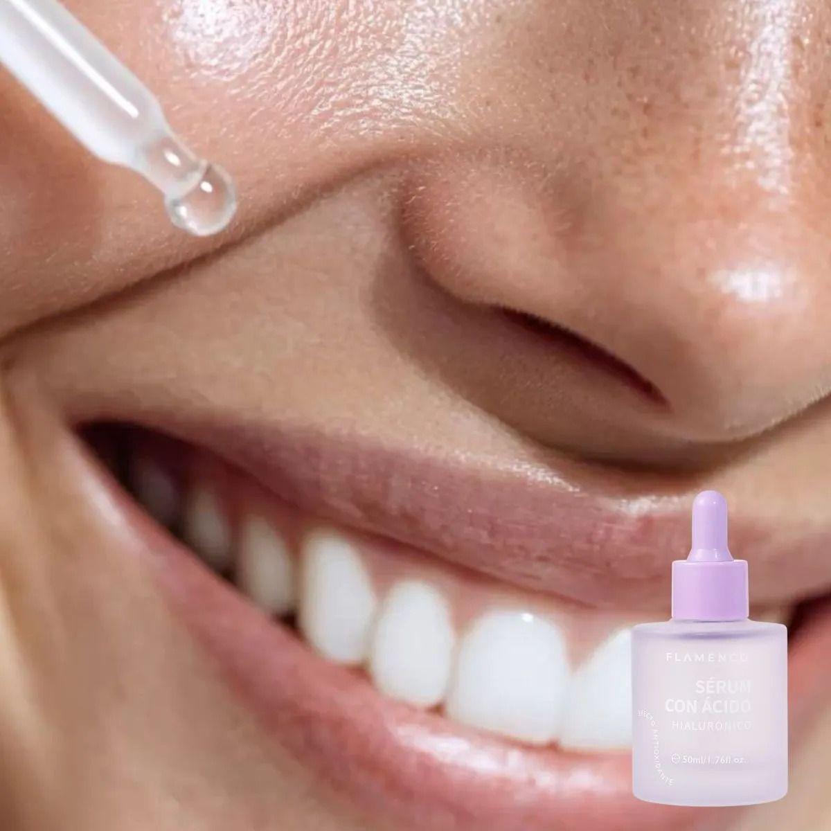 SERUM FACIAL DE ACIDO HIALURONICO HIDRATA REVITALIZA LAU-8