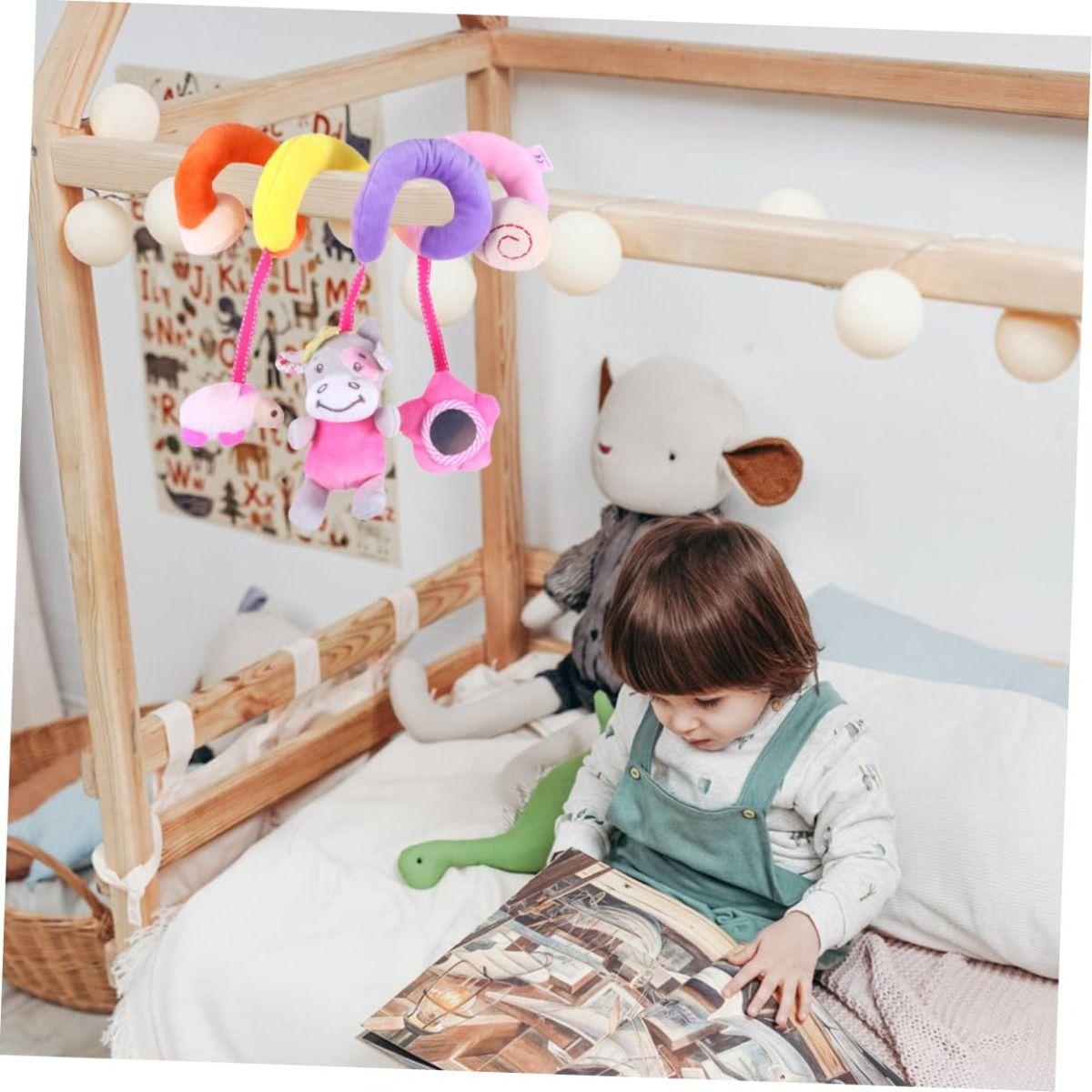 SONAJERO FELPA PARA BEBE 0 A 12 MESES ESPIRAL BEBE LAU-1