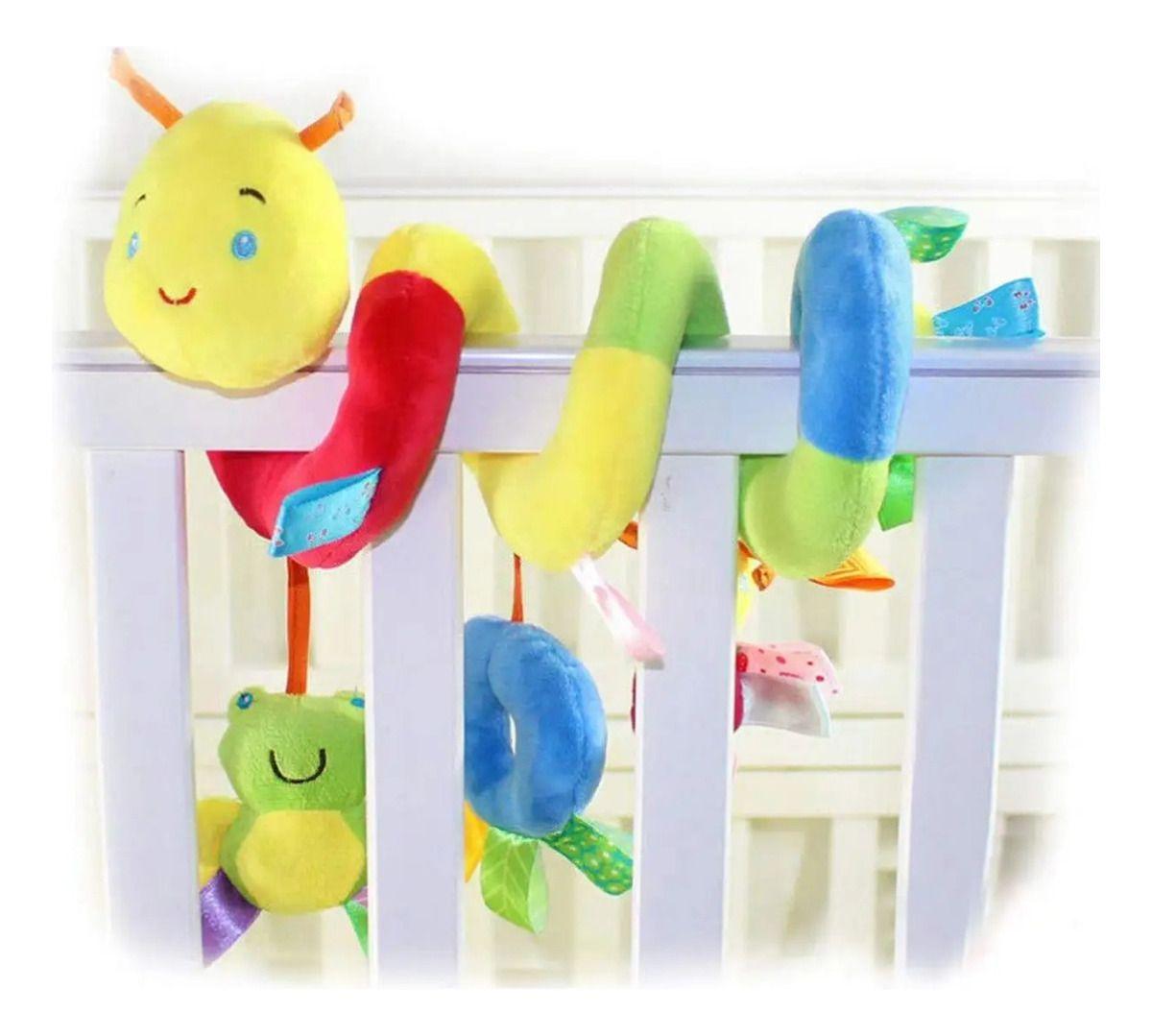 SONAJERO FELPA PARA BEBE 0 A 12 MESES ESPIRAL BEBE LAU-6