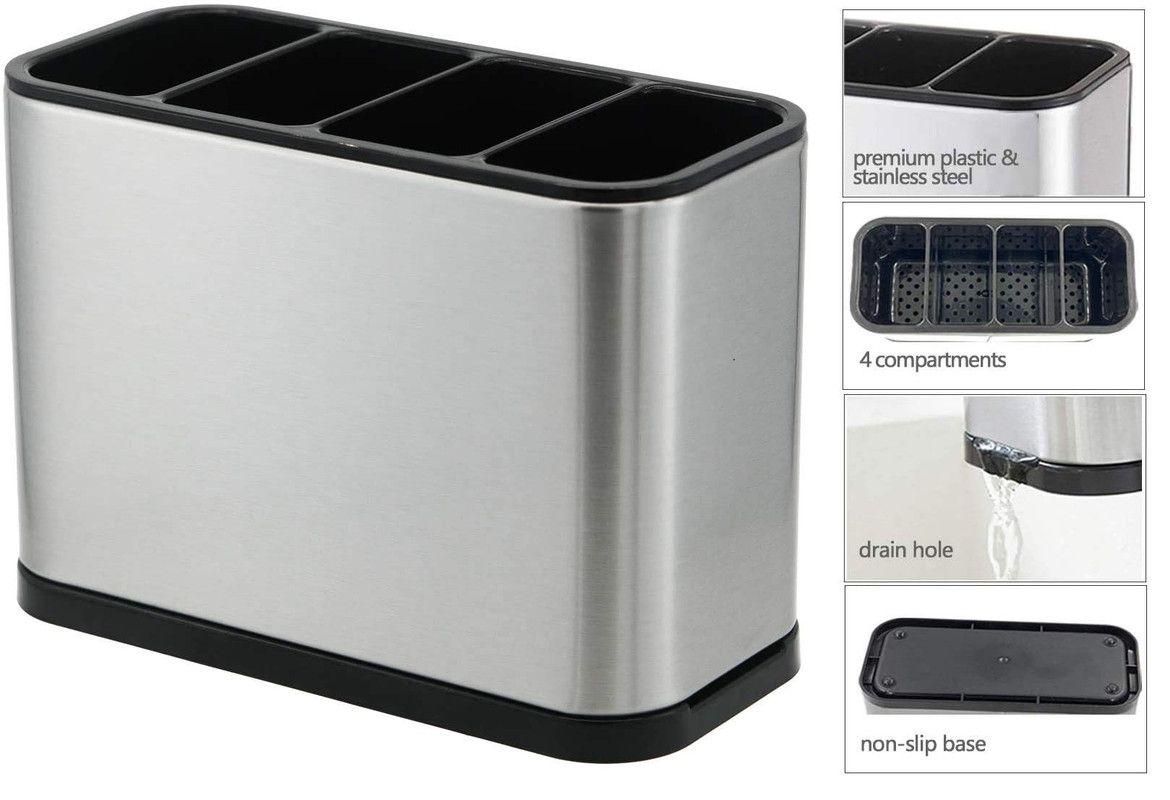 Organizador Escurridor Cubiertos Cocina Practico Lau-5